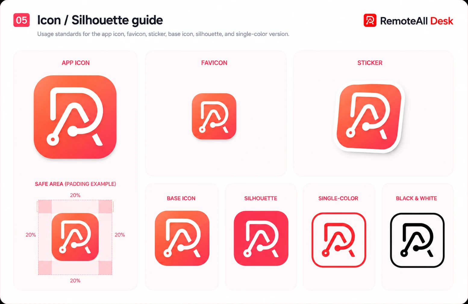 Icon and silhouette guidelines