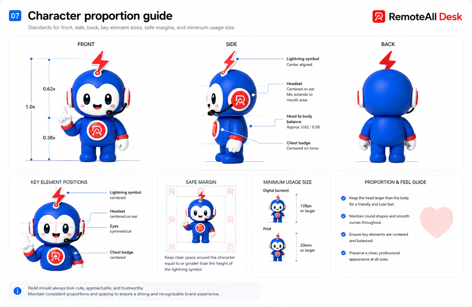 Proportion guide for consistent drawing