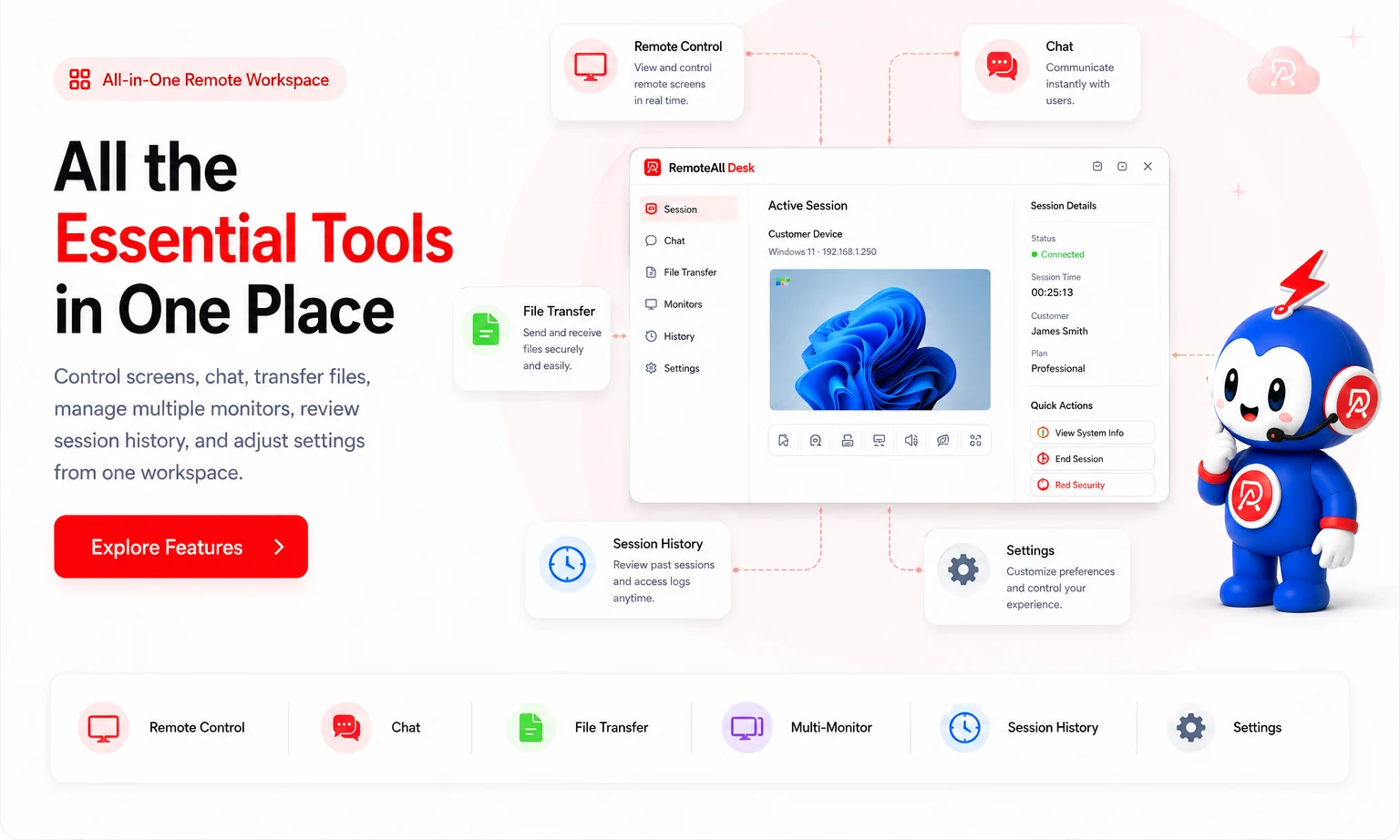 All the essential tools in one place